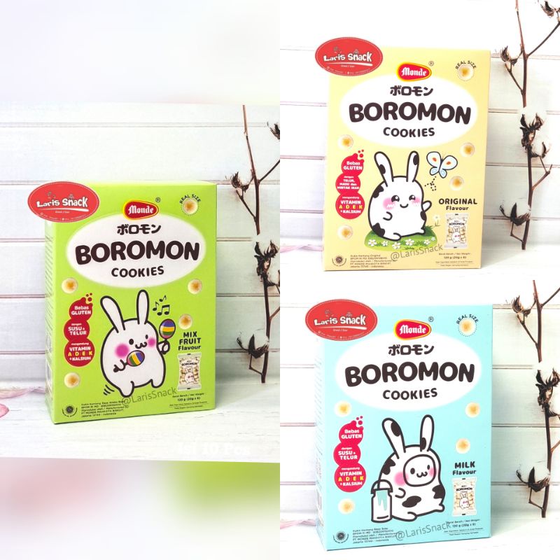 

Monde Boromon Cookies All Variant 120gr