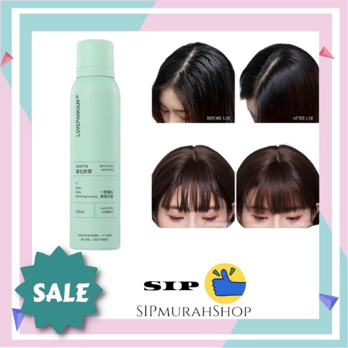 Dry shampoo 150ML Semprotan Rambut Kering Untuk Mengembangkan Rambut Minyak Rambut Kontrol Rambut Berminyak / Dry Shampoo Semprotan Rambut Kering Hair Dry Shampoo Anti Lepek