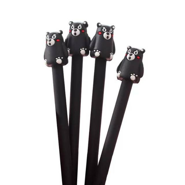 pulpen kumamon / pulpen beruang hitam kumamon