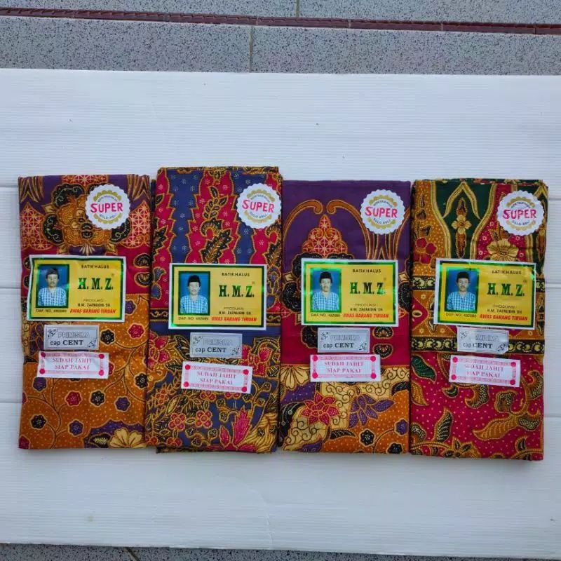 KAIN SARUNG BATIK WANITA HMZ SOLO.SARUNG WANITA CAP CEN