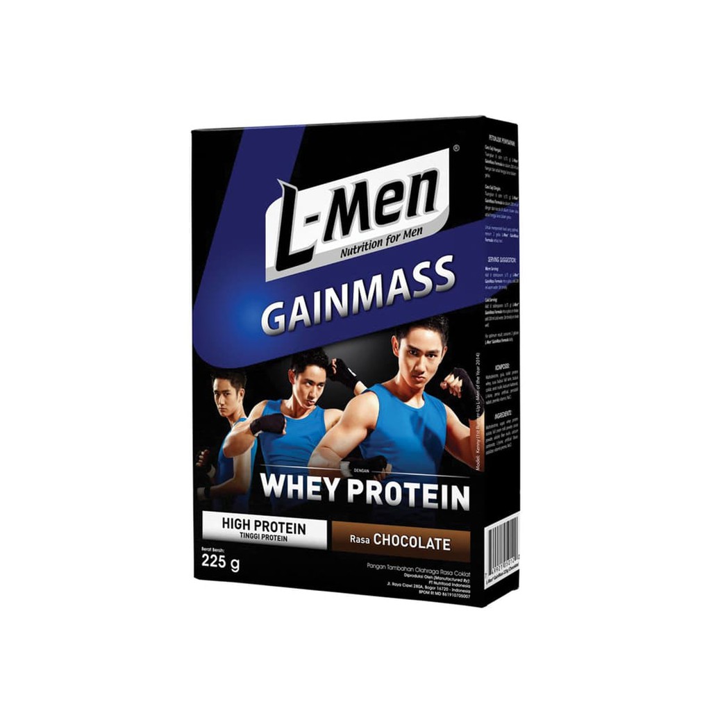 L - Men LMen Gain Mass High Protein  Chocolate 225 gr