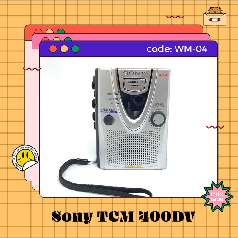 Walkman Sony TCM 400 DV