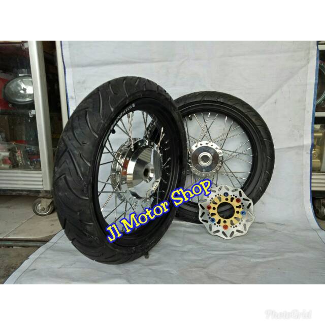 Sepaket Velg Mio Beat Vario Scoopy Fino Xeon Mio J Xride M3 Spin Hayate Sktwave Plus Ban FDR