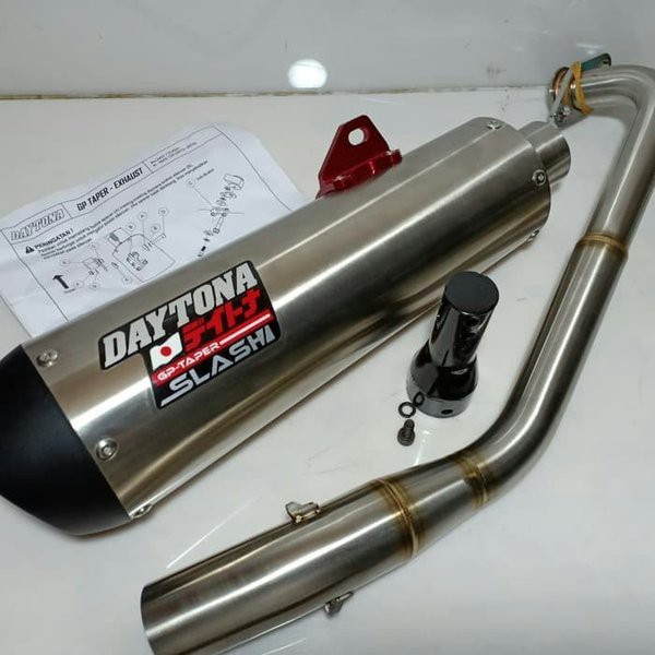 KNALPOT DAYTONA NMAX GP TAPER SLASH