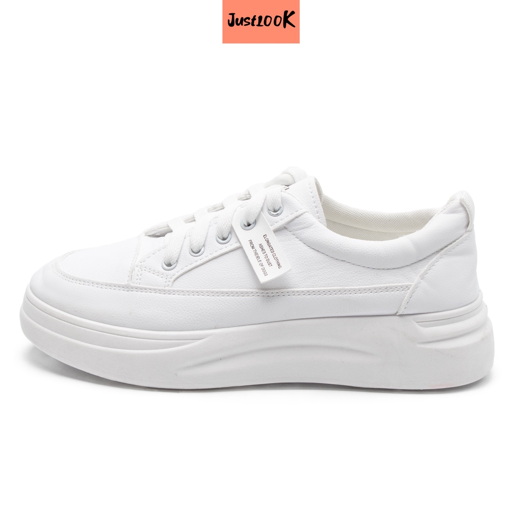 JustLook Dalmi Sepatu Sneakers Wanita Korea Casual Sport Shoes Polos Import-3