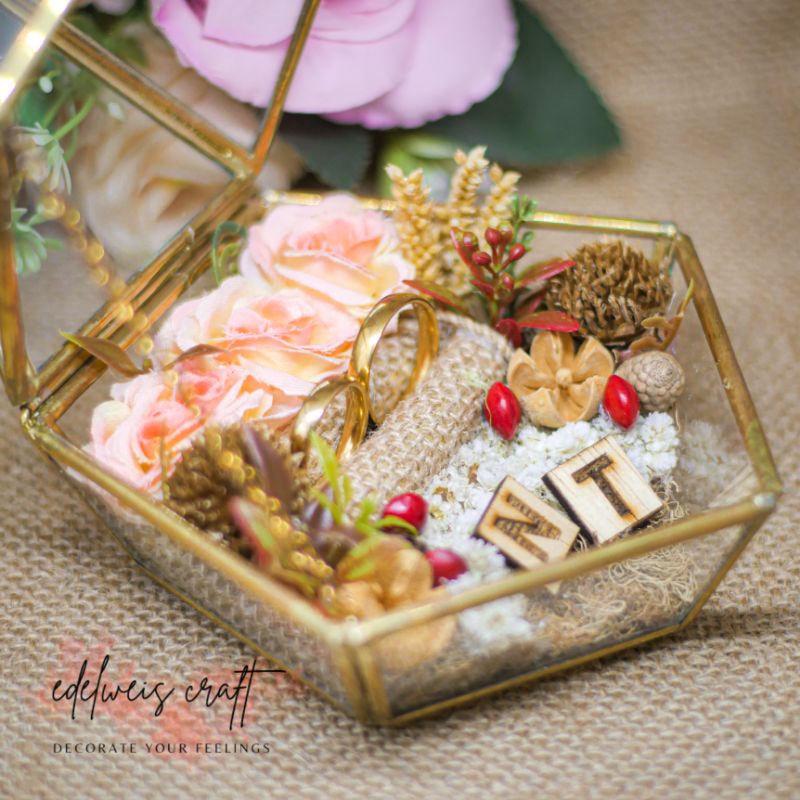 RING BOX/ RING BEARER/ KOTAK CINCIN/ TERA M RUSTIC