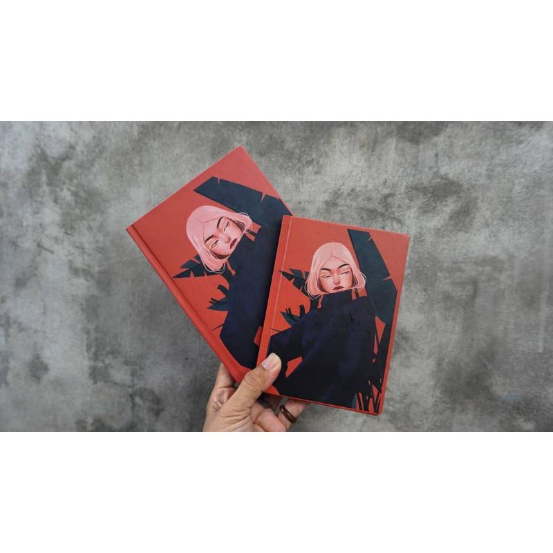 

Hardcover Notebook Custom Girl 1