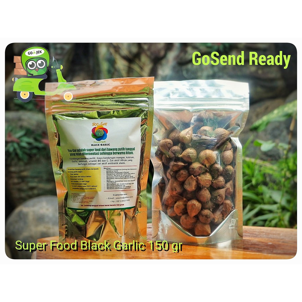 

Bawang Hitam Tunggal Black Garlic 150 GR