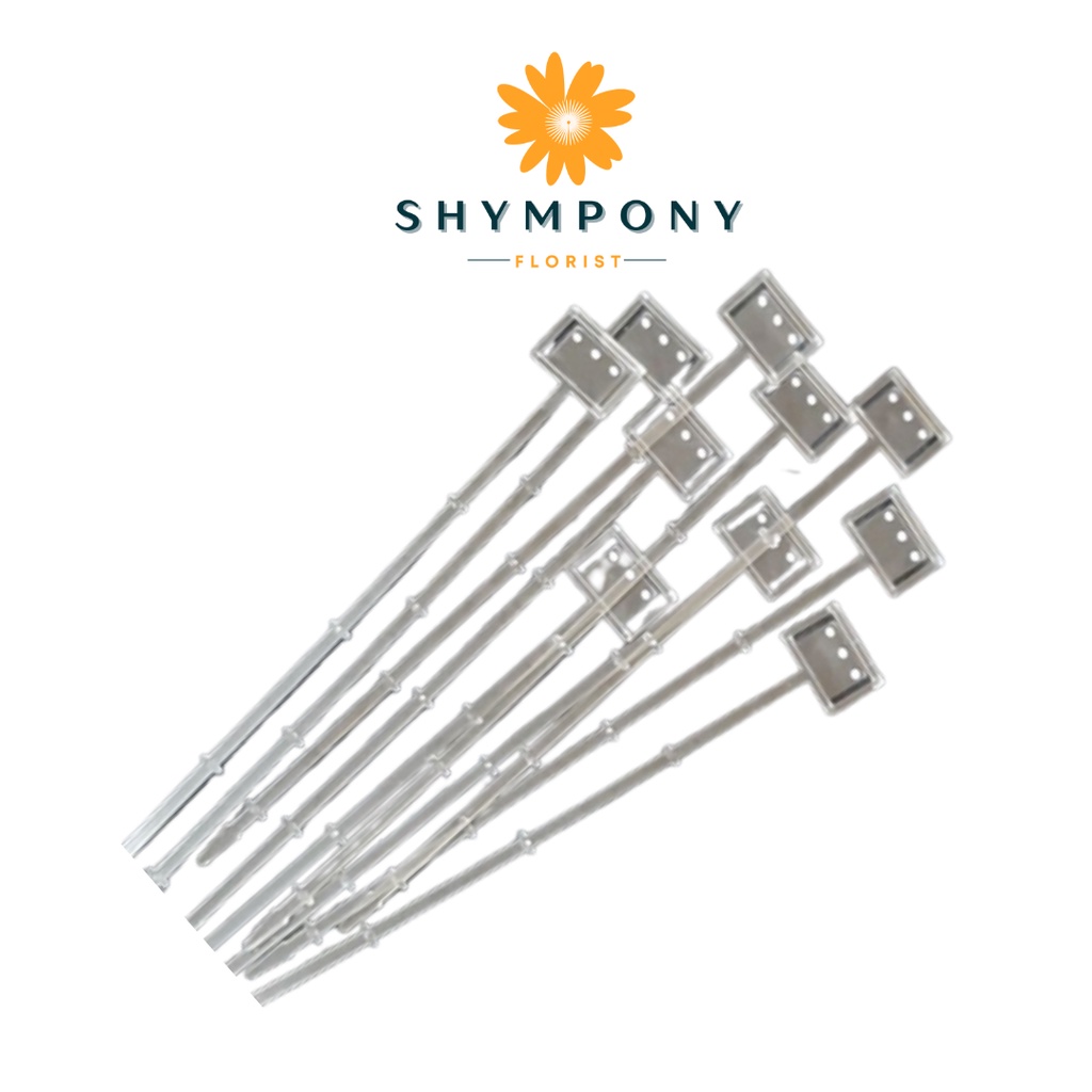 

Stick Card Holder / Greeting Card Holder GOLD dan CLEAR