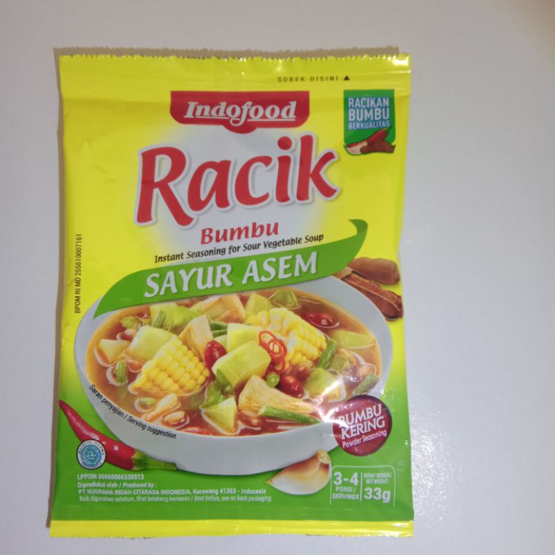 

Racik sayur asem