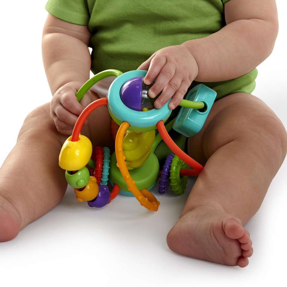 Bright Starts Clack &amp; Slide Activity Ball