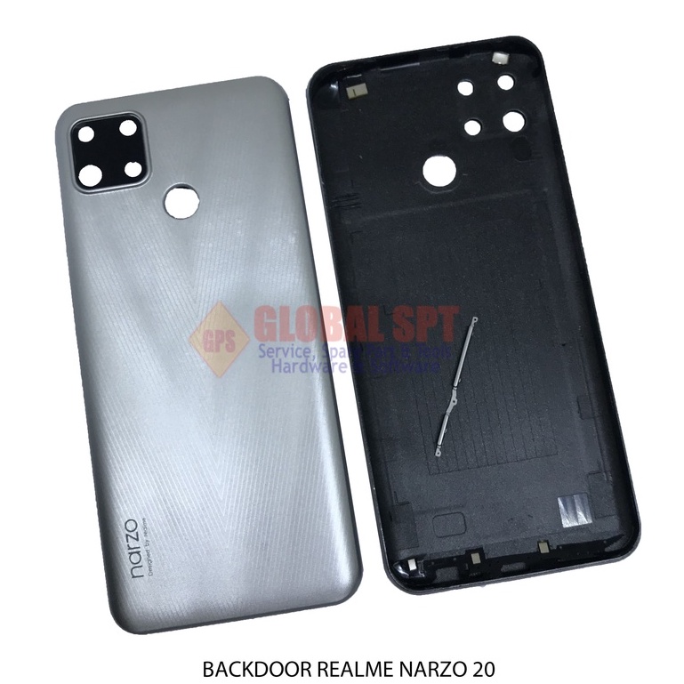 BACKDOOR REALME NARZO 20 / BACK COVER / TUTUP BELAKANG