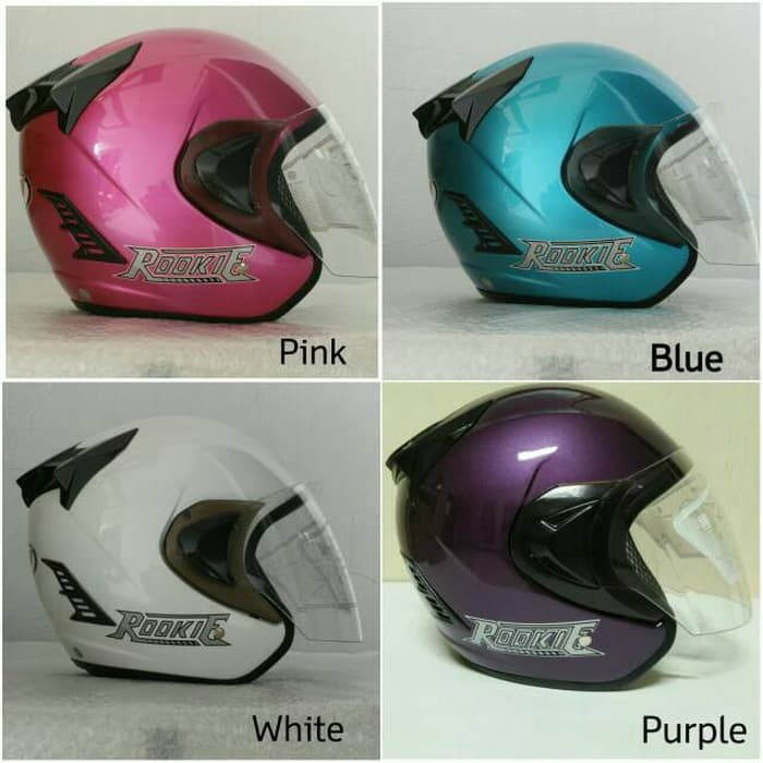 Helm Cantik Helm Wanita Rookie Basic - Sni