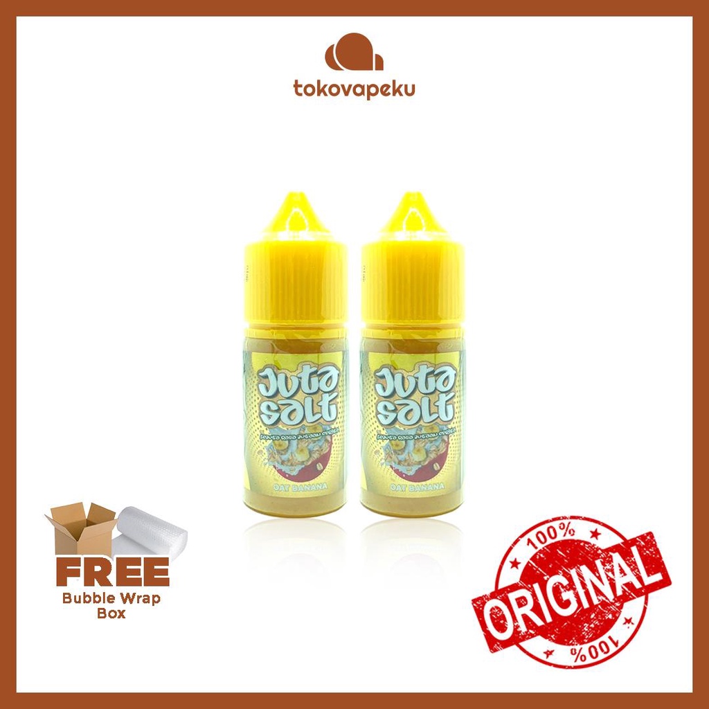 JUTA SALT OATS BANANA 30ML JUTA SALTNIC by RSR BREW X VAPEBOSS