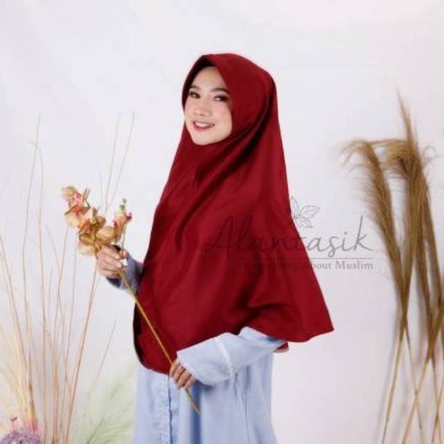 Alantasik - jilbab jumbo syari  UK L Super Silky / pet antem syra'i / R3