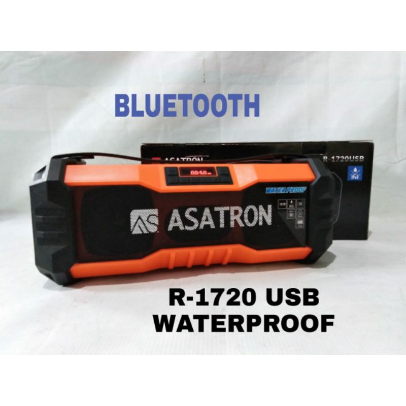 Speaker Bluetooth Portable Asatron 1720 / Asatron R1720 / Radio mp3 sd / Radio Asatron