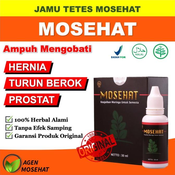 PROMO MOSEHAT Obat Tetes Herbal Prostat Bengkak / Hernia / Turun Berok Ampuh Asli