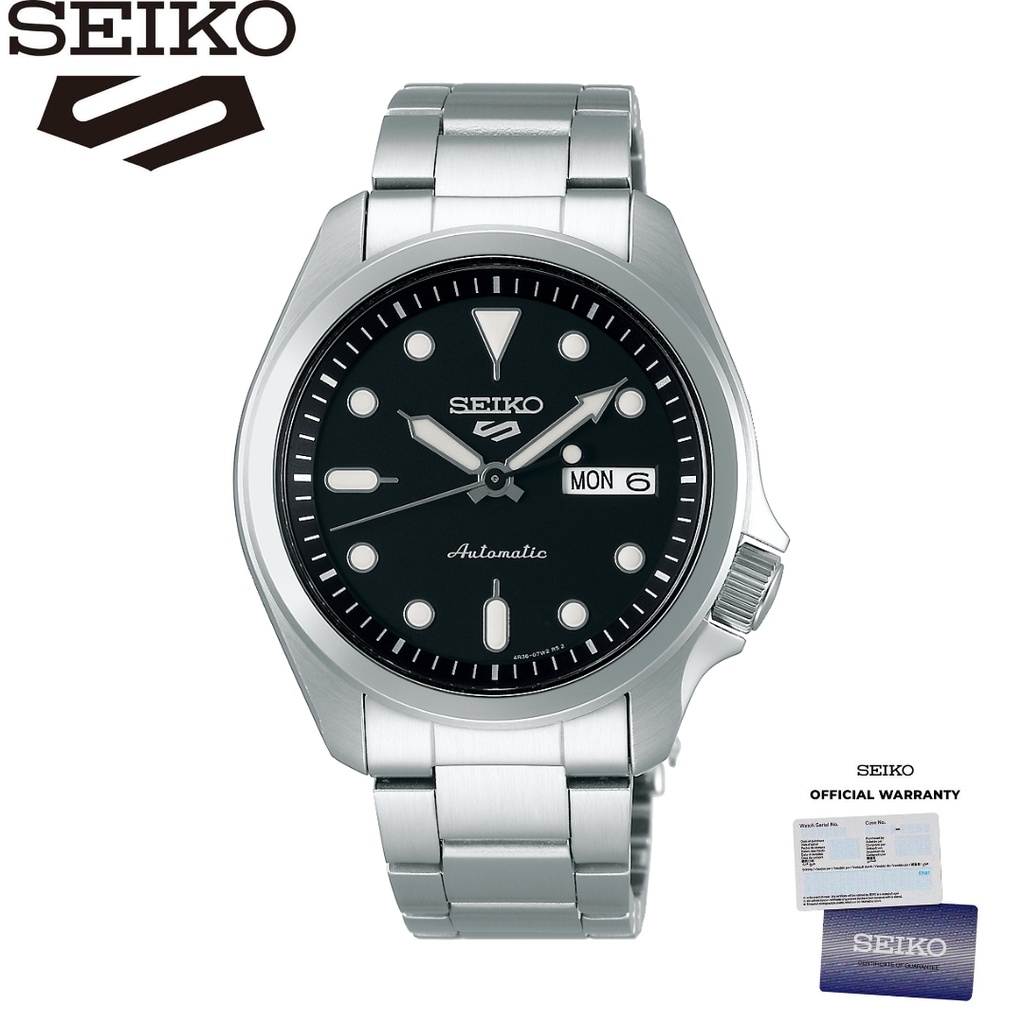 Seiko 5 Sports SRPE55 Jam Tangan Pria Seiko 5 Automatic SRPE55K1 Stainless Steel Strap
