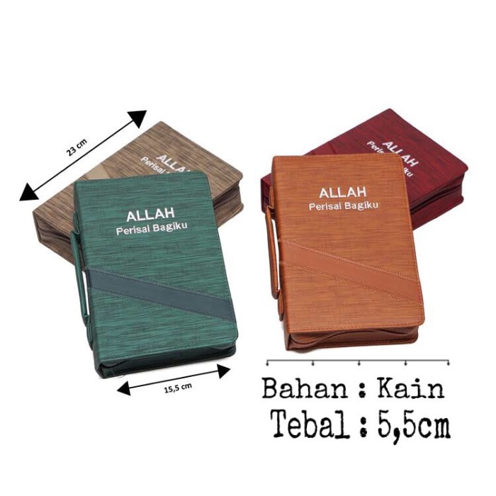 

Huseincollection - Sampul Alkitab + Tas Cover Sampul Kidung Jemaat Besar Allah Perisai