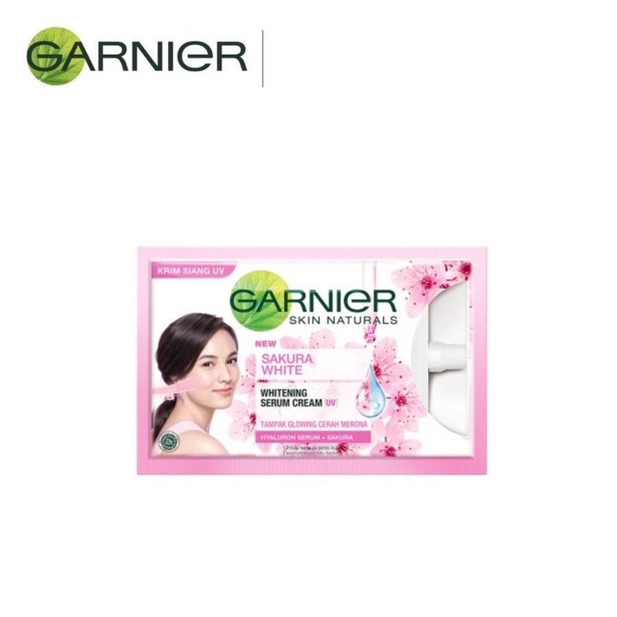 Garnier Sakura White Whitening Serum Cream 7ml SACHET