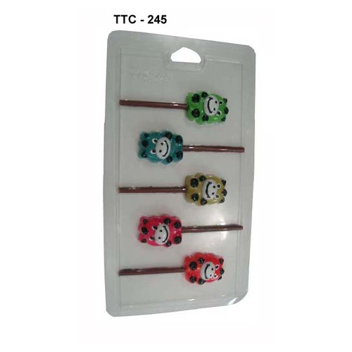 Mika Plastik High Quality Cetakan Coklat Bentuk Hewan Sapi / Puding Jelly / TTC 245