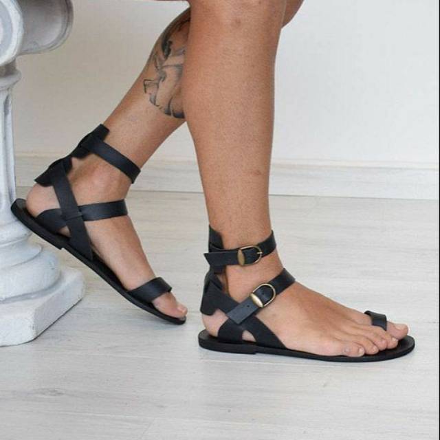 Sandal Kulit Gladiator