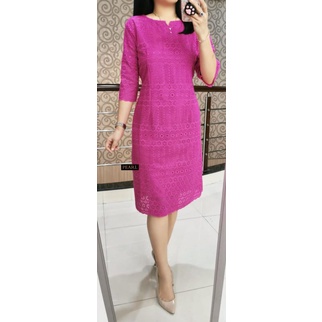 Dress katun bolong premium