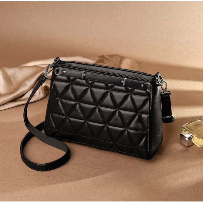 Pabrik Langsung Tas Wanita 2019 Wanita Fashion Keren All-Match Messenger Tas Populer Surat Tas Kulit