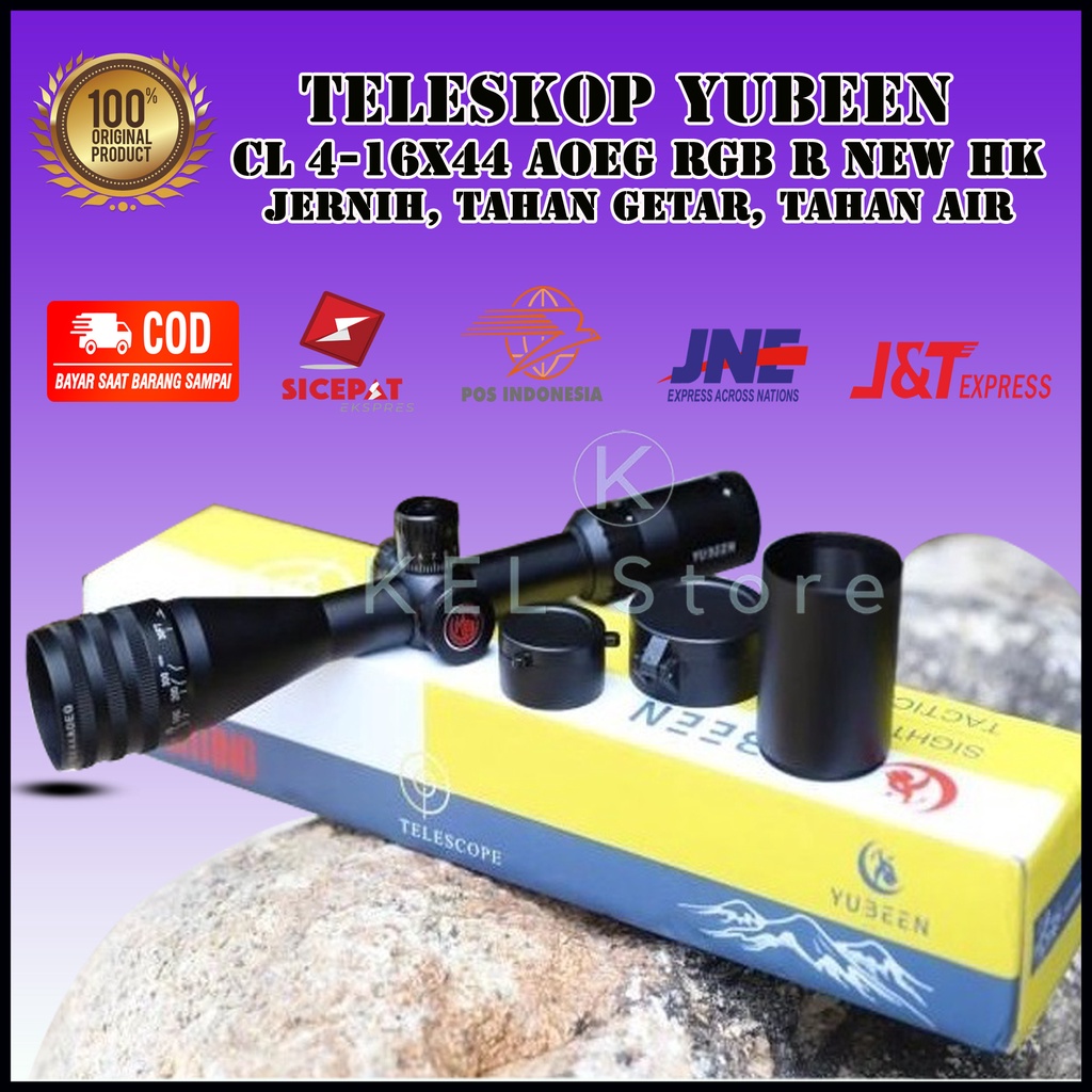 Teleskop Yubeen CL 4-16x44AOEG RGB R New HK