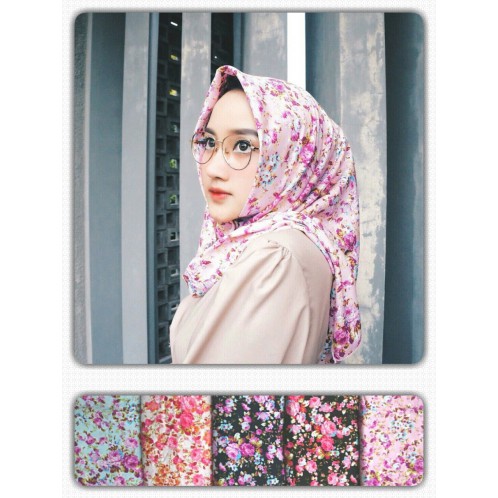 Kerudung Segiempat. Hijab.Jilbab Shabby Seri Zara 2