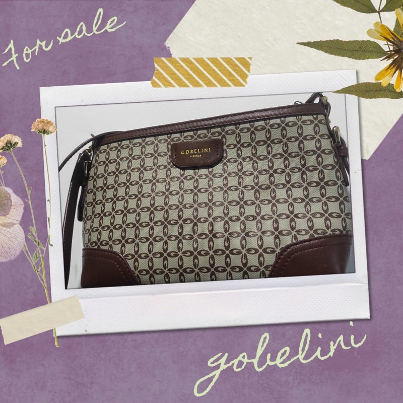 Gobelini Firenze Leather Sling Bag