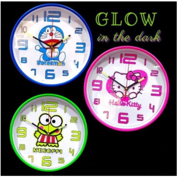 [COD] JAM DINDING OGANA GLOW IN THE DARK JAM DINDING KARAKTER