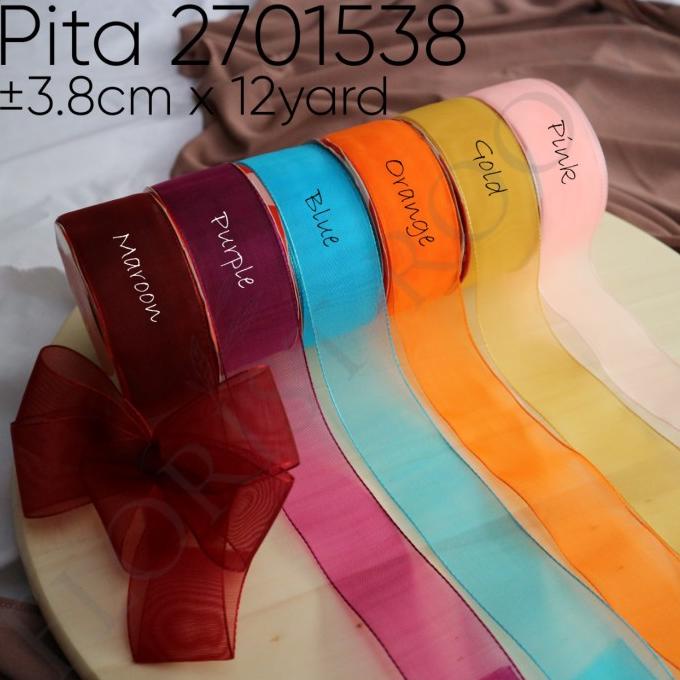 

Best Product!!! Pita 2701538 3.8Cm X 12Yard - Ribbon - Hampers - Paling Diminati