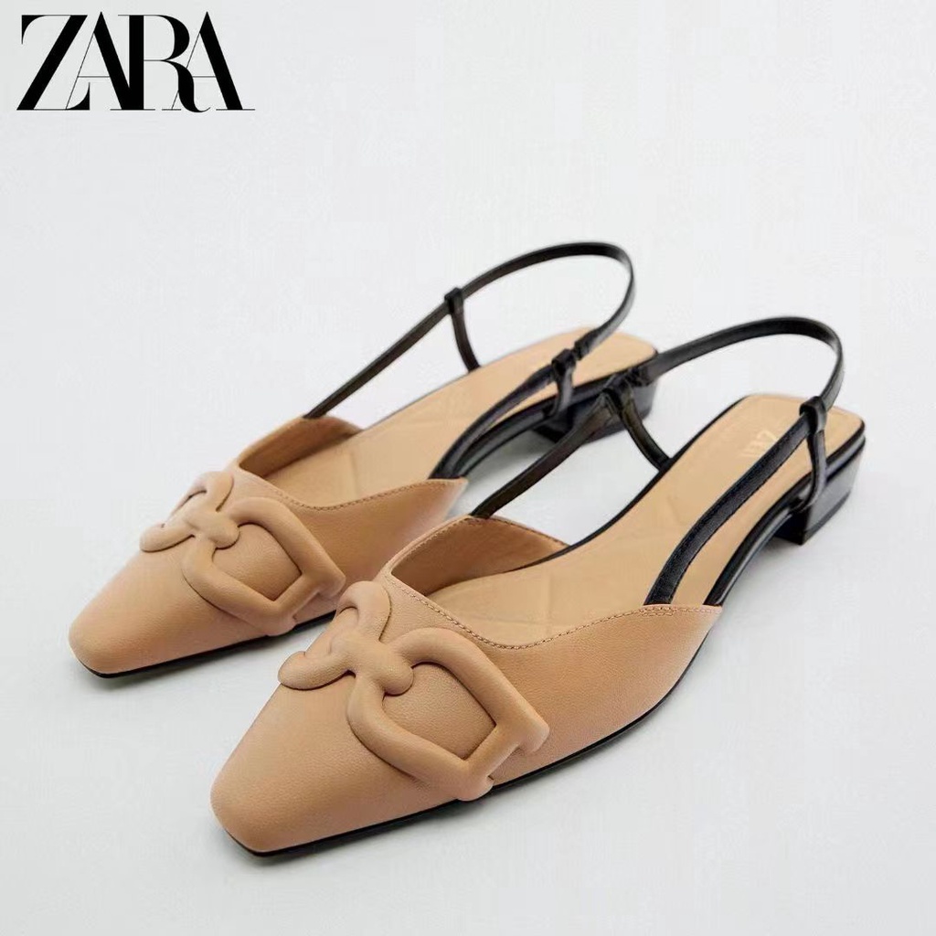 SANDAL FLAT WANITA IMPORT FASHION / ZARA Z37 FLAT SANDAL