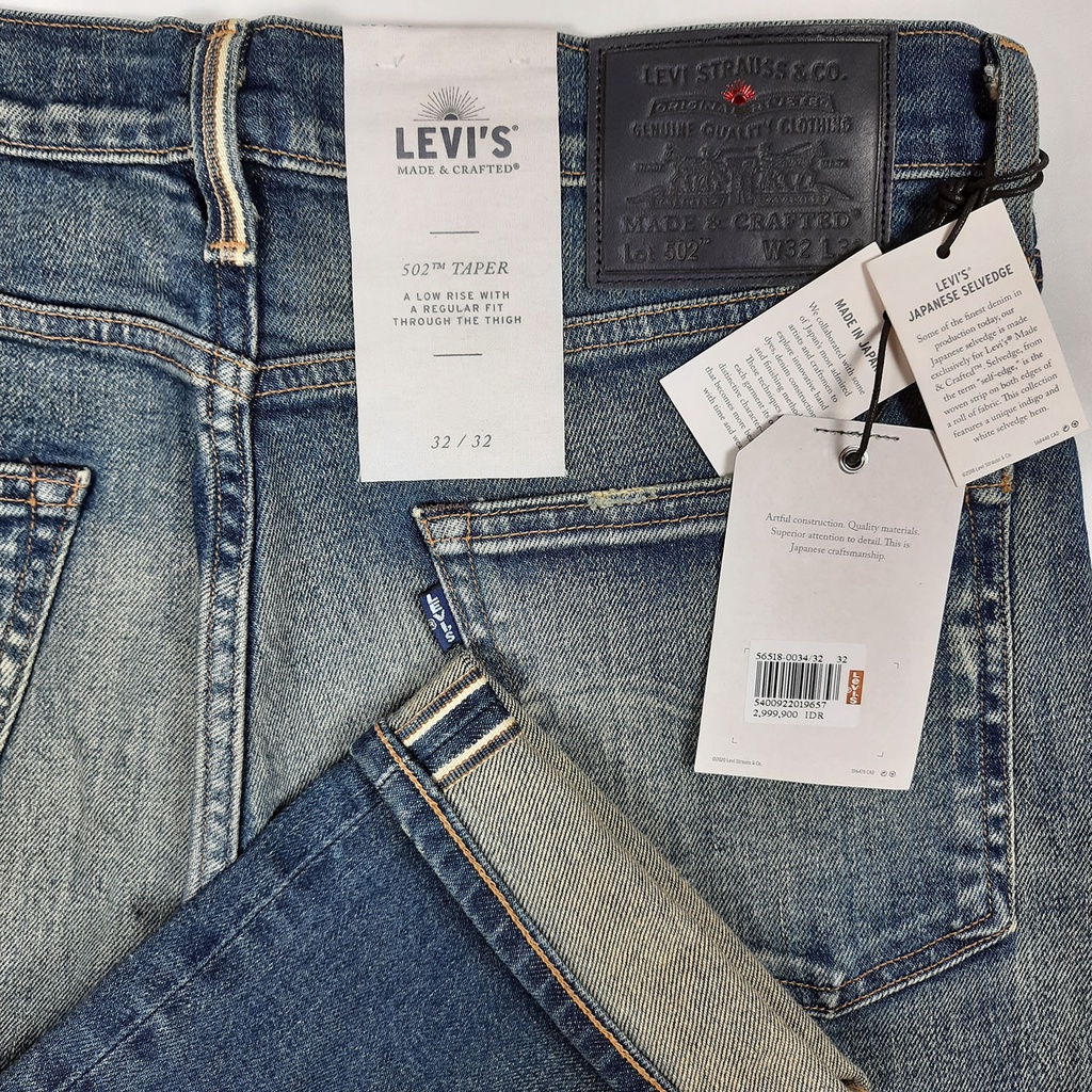 Levis LMC 502 Sabaku Selvedge Made In Japan