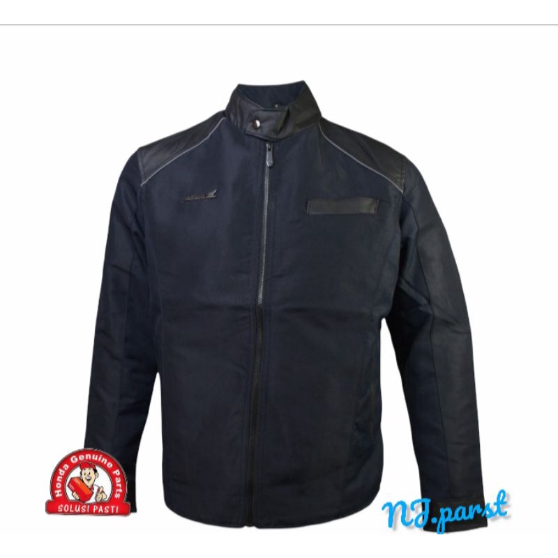 jaket Honda PCX navy original (XL)
