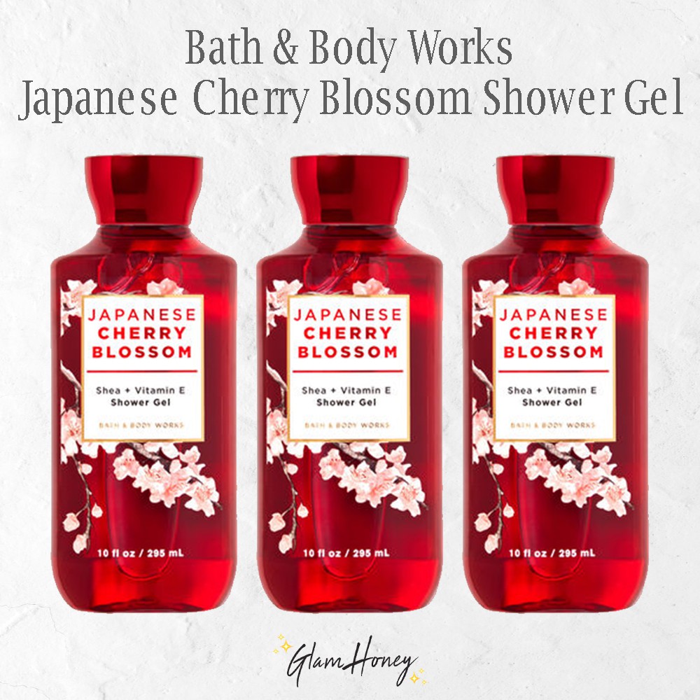 Jual Japanese Cherry Blossom Bath and Body Works (Showergel 236ml
