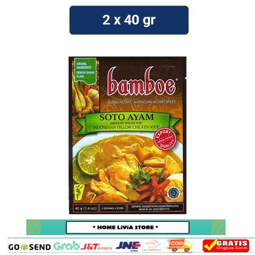 

Bamboe Bumbu Soto Ayam 2 x 40 gr