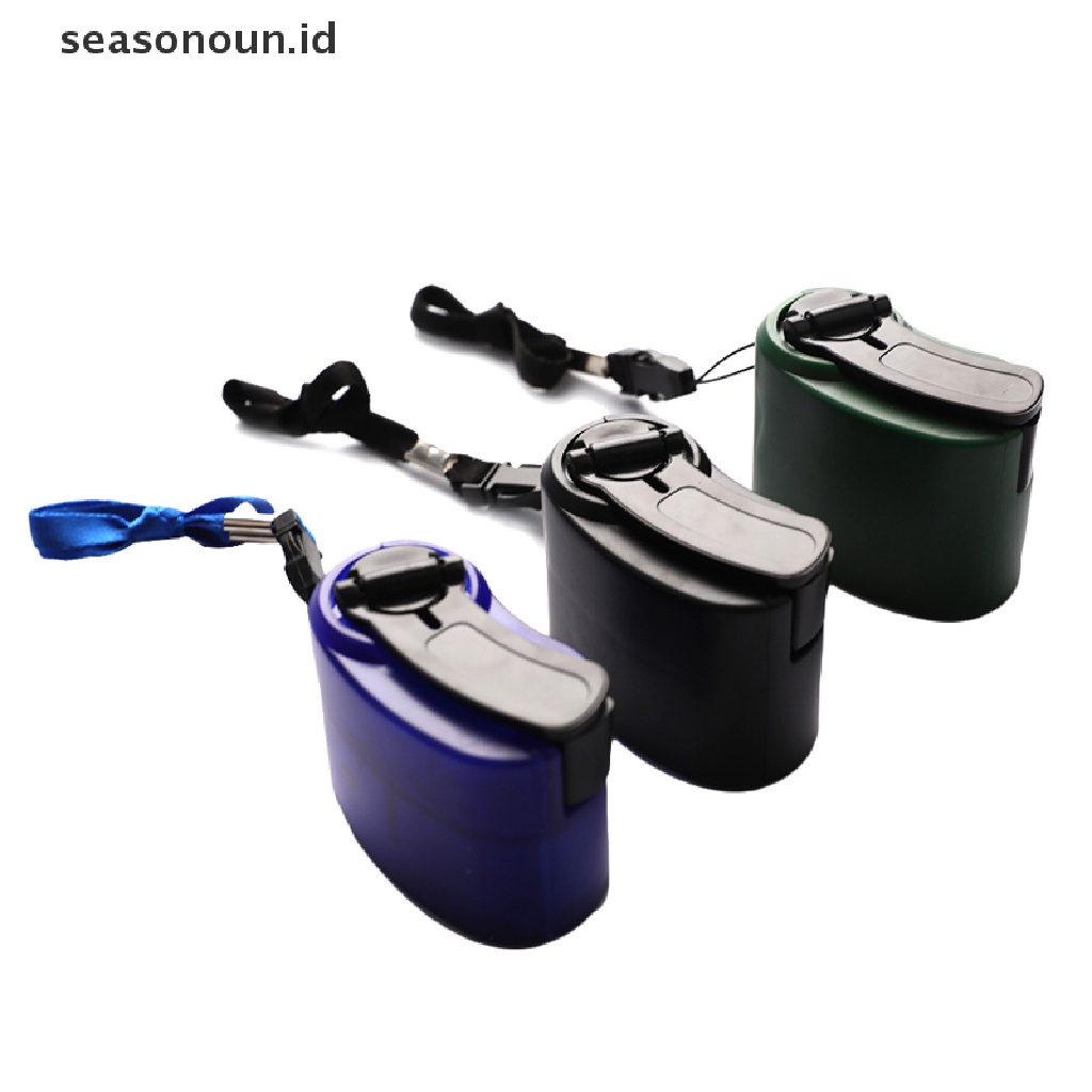 (seasonoun) Charger Dinamo Darurat USB Power Engkol Tangan Untuk Handphone / Camping / Travel