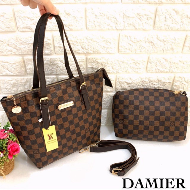 TOTE BAG SET TAS KECIL tas wanita tas batam import