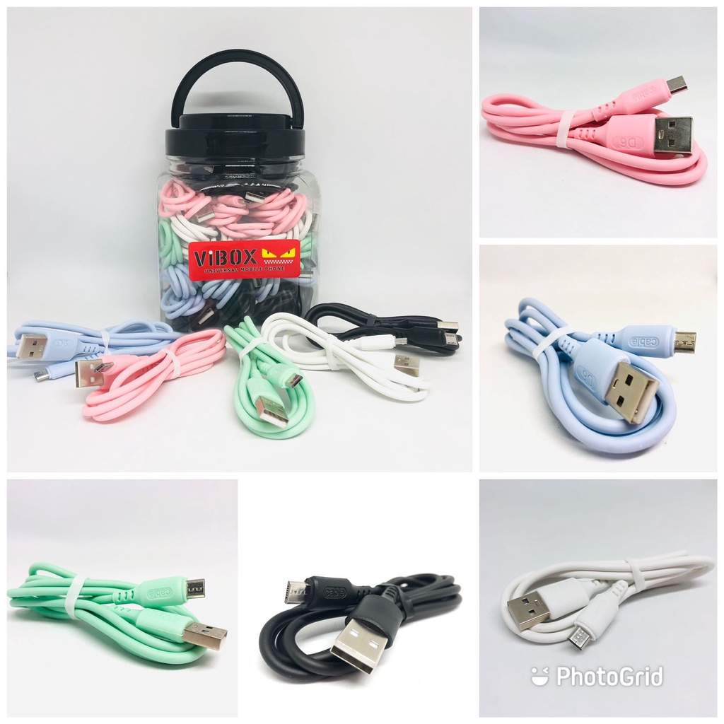 KABEL DATA MICRO SUPER FAST VIBOX 2a ORIGINAL PERTOPLES ISI 30 PCS KABEL DATA XIAOMI SAMSUNG DLL