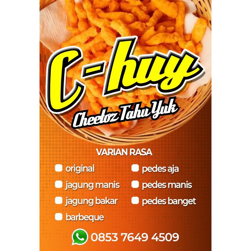 

Snack Cheetos Tahu Yuk (C-huy)