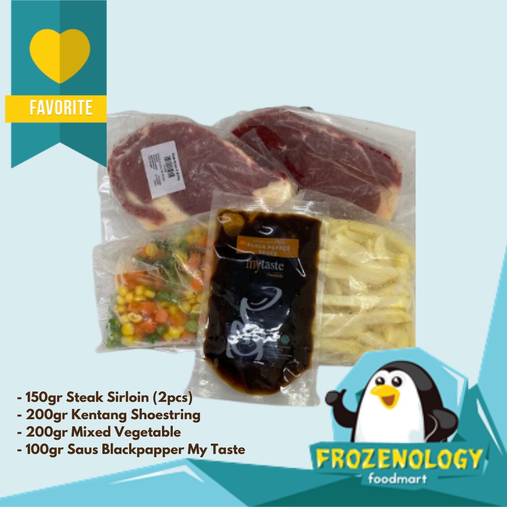 

Paket Steak Sirloin Mini - Sirloin Steak Set I Paket Steak 2 Porsi - SIRLOIN MINI