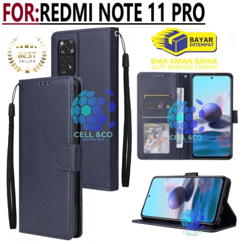 NEW XIAOMI REDMI NOTE 11 PRO FLIP COVER CASE FLIP LEATHER WALLET PREMIUM FLIP CASE BUKA TUTUP KESING HP CASING FLIP CASE WALLET XIAOMI REDMI NOTE 11 PRO TERBARU