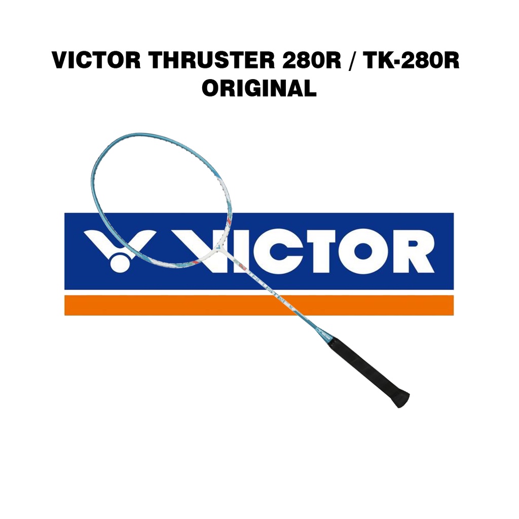 Victor Raket Badminton Bulutangkis Thruster K HMRL White Original