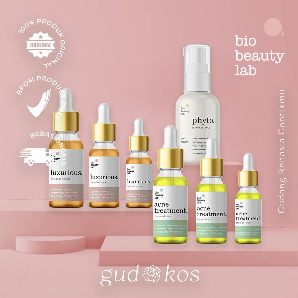 Bio Beauty Lab Acne Luxurious Phyto Treatment Facial Oil Serum / Serum Pencerah Wajah Berjerawat