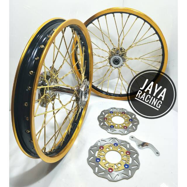 Velg TDR ring 17 Lebar 160 140 Jupiter mx new sepaket plus cakram dan stel velg bisa reguest