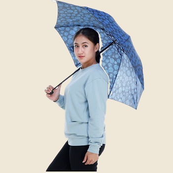 Payung Lipat Otomatis 3d Magic Payung Lipat Polkadot Abstrak Umbrella Lucu Ke122