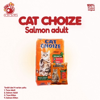 Makanan Kucing kering premium murah CAT CHOIZE 7 bungkus untuk Adult atau Kitten