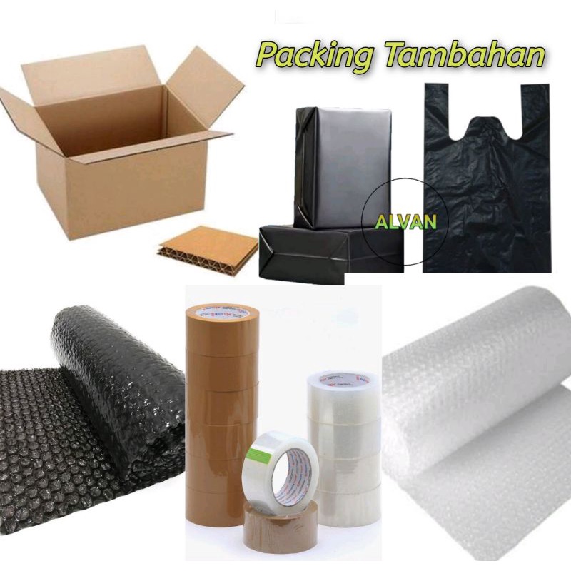

Kardus Packing Kresek Plastik Bubble Lengkap Untuk Pengaman